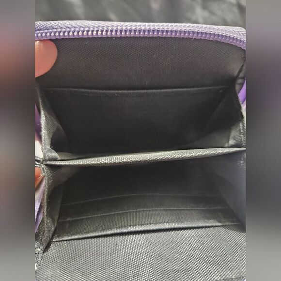 Unbrand purple zipper small wallet 💜 - Picture 4 of 7